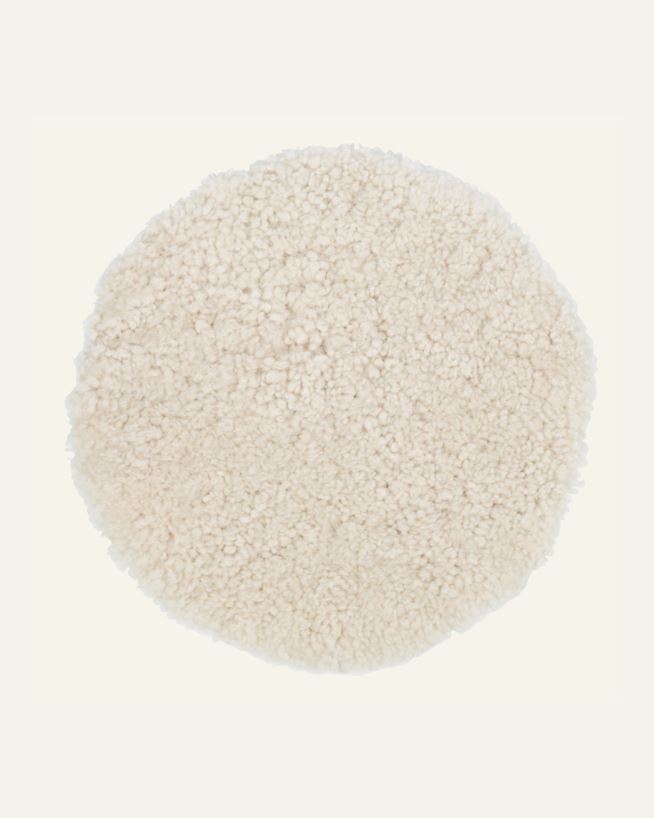 Sitzkissen Offwhite - ø34 cm Offwhite - 1