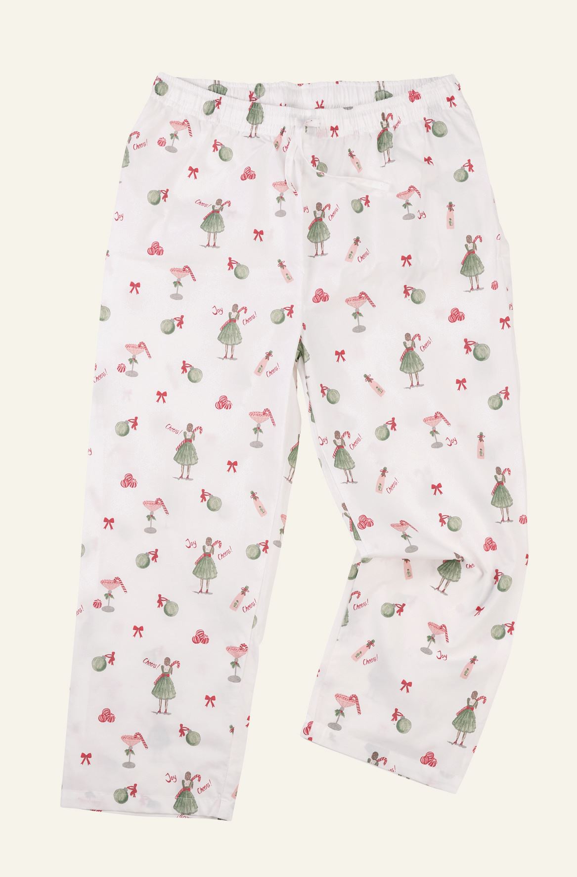 Pyjamahose Weiß - one size Weiß - 1
