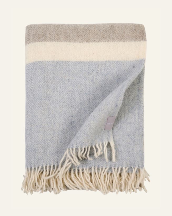 Wolldecke Multi/Beige - 130x170 cm Multi/Beige - 1
