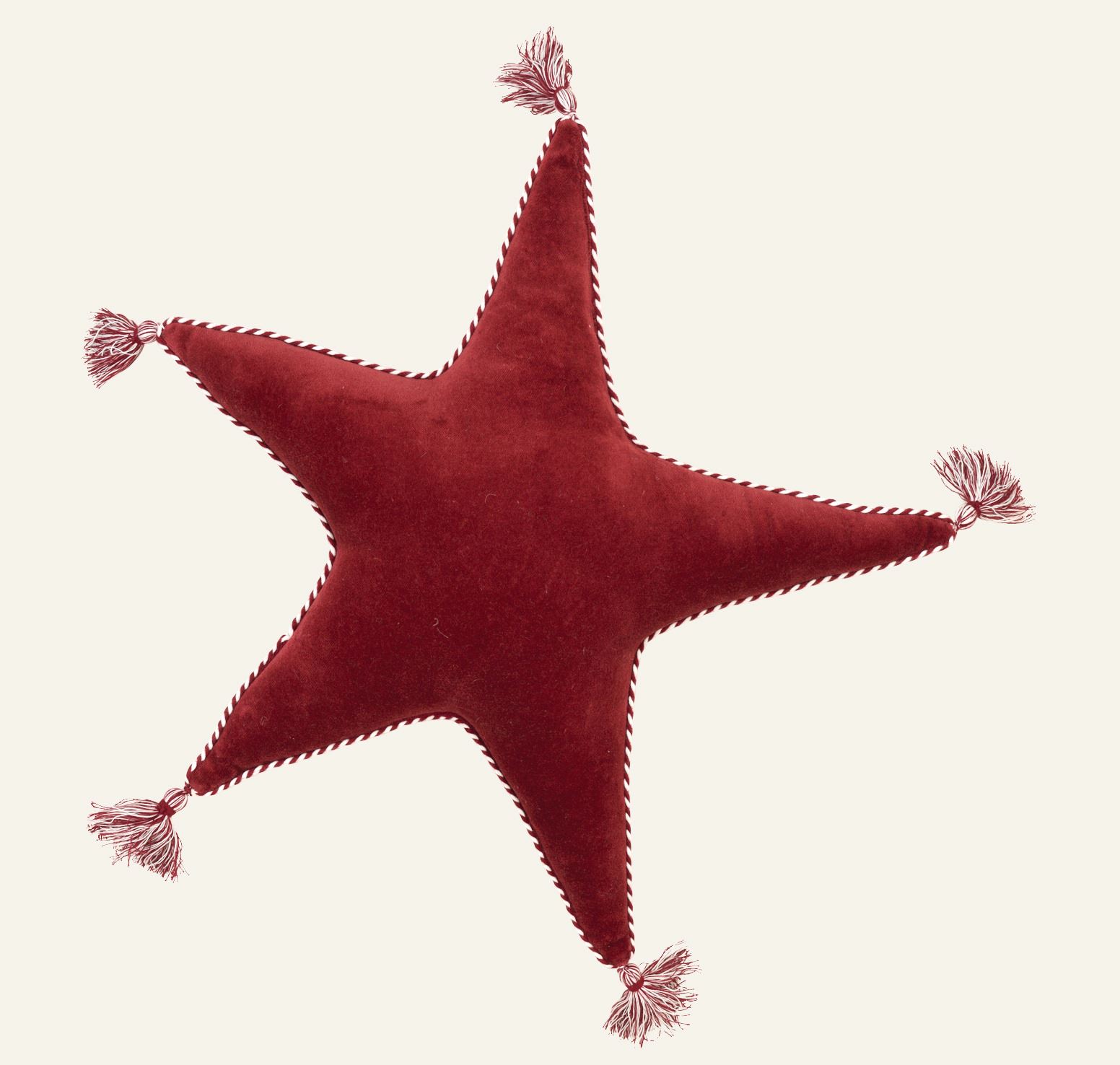 Kissen Rot - 45x45x8 cm Rot - 1