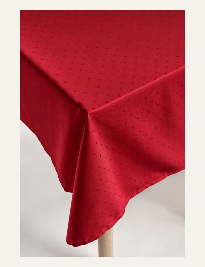 Tischdecke Rot - 4