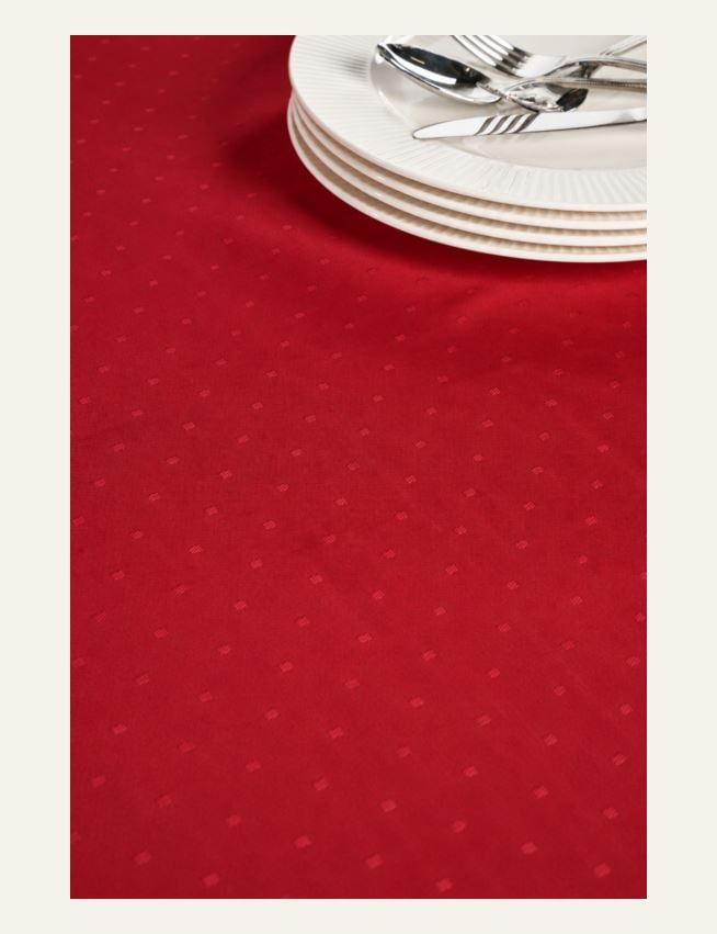 Tischdecke Rot - 5