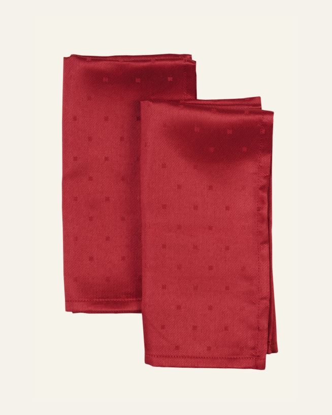 Stoffservietten Rot - 45x45 cm Rot - 1