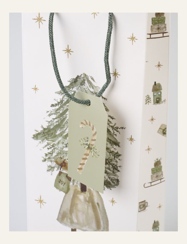Geschenktüte für Flaschen Multi/Grün - 2
