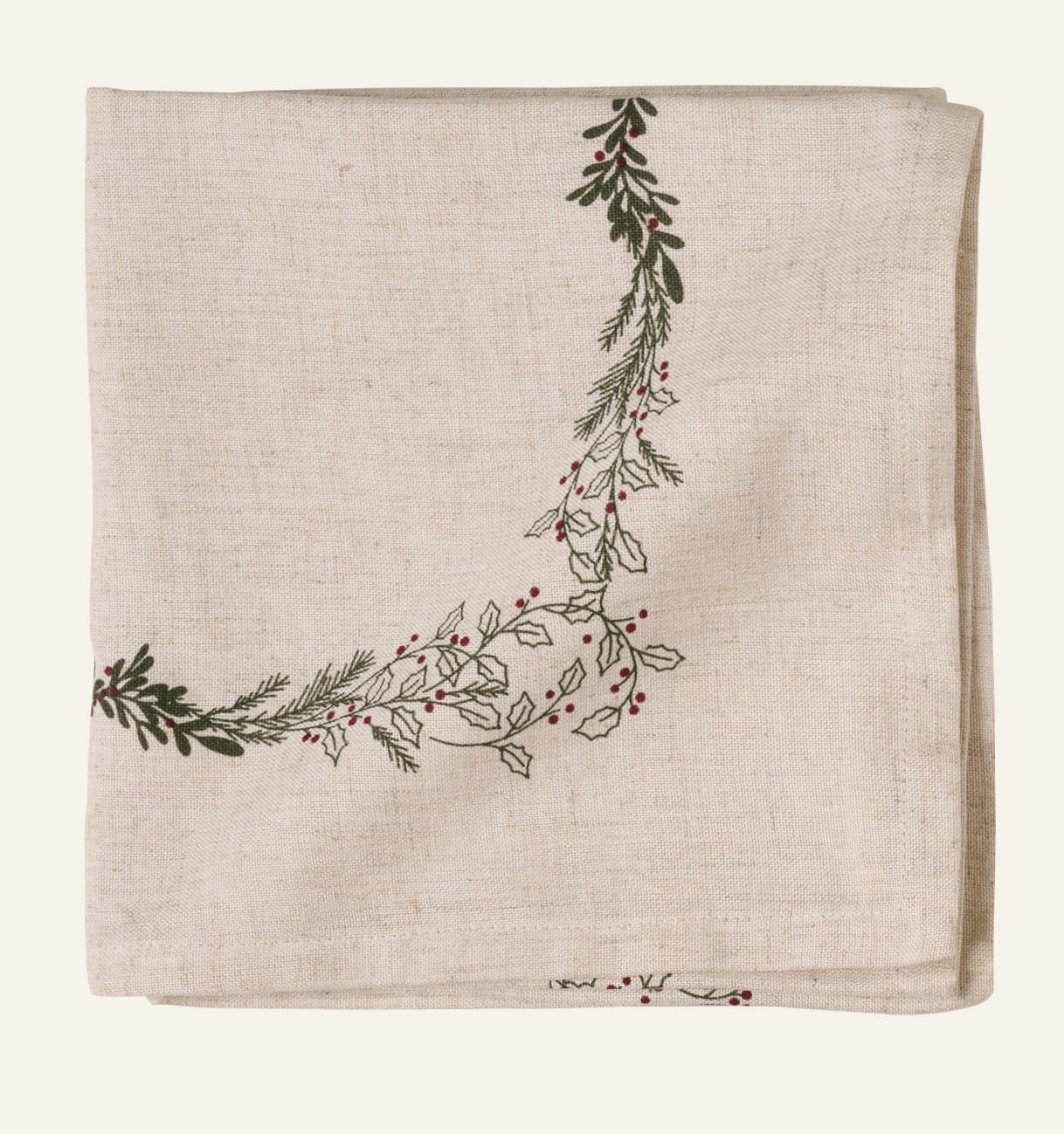 Tischdecke Natur - 90x90 cm Natur - 1