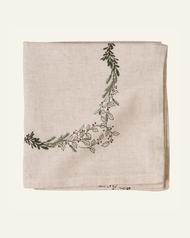 Tischdecke Natur - 90x90 cm Natur - 1