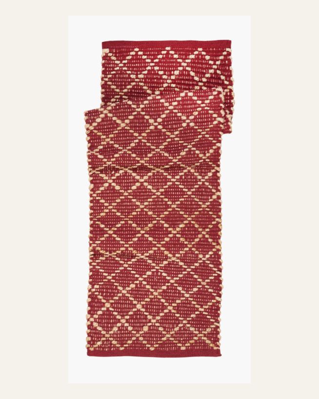 Tischläufer Rot - 33x110 cm Rot - 1