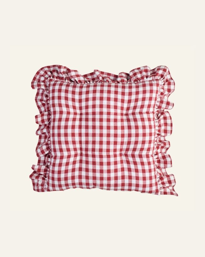 Stuhlkissen Rot - 38x38 cm Rot - 1