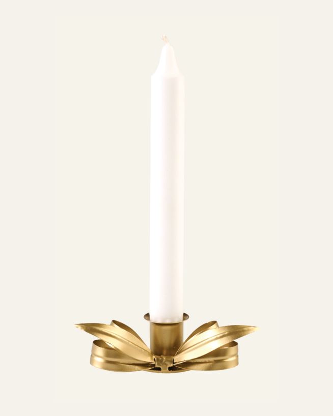 Kerzenständer Gold - 10,5x9x3,5 cm Gold - 1