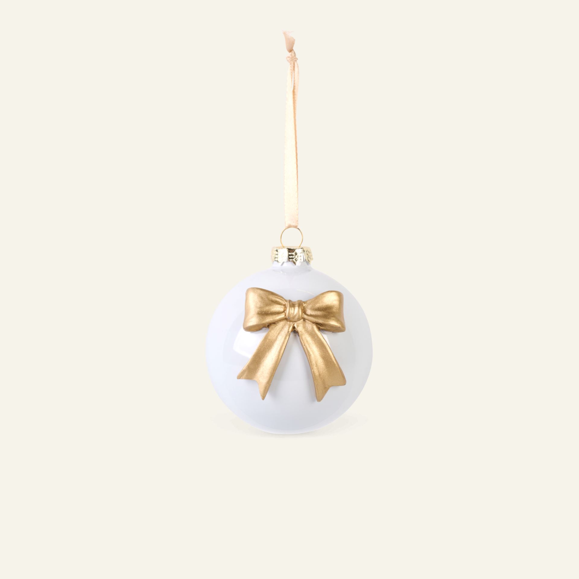 Weihnachtskugel Gold - ø8 cm Gold - 1