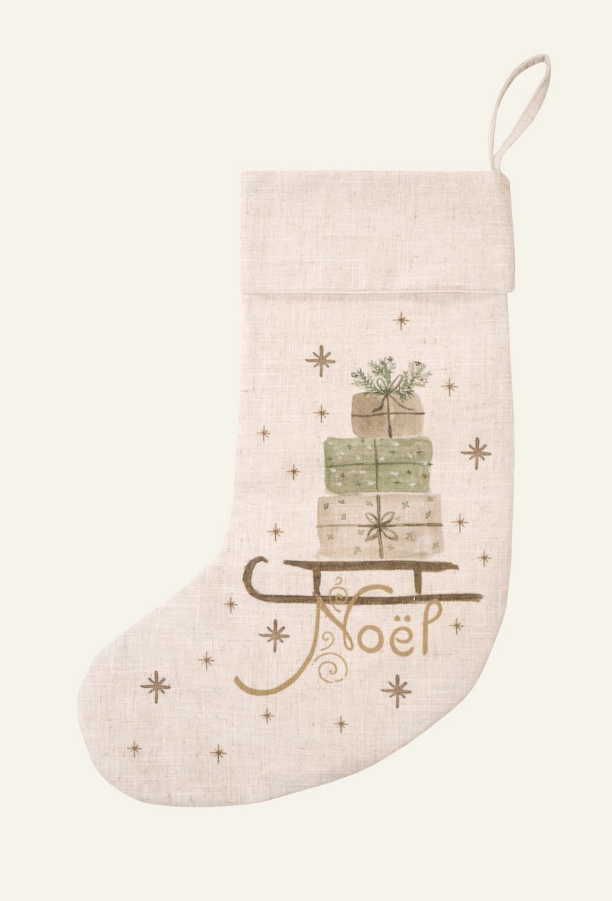 Weihnachtsstrumpf Multi/Grün - 35x50 cm Multi/Grün - 1