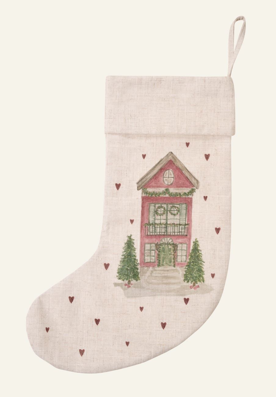 Weihnachtsstrumpf Multi/Rot - 35x50 cm Multi/Rot - 1