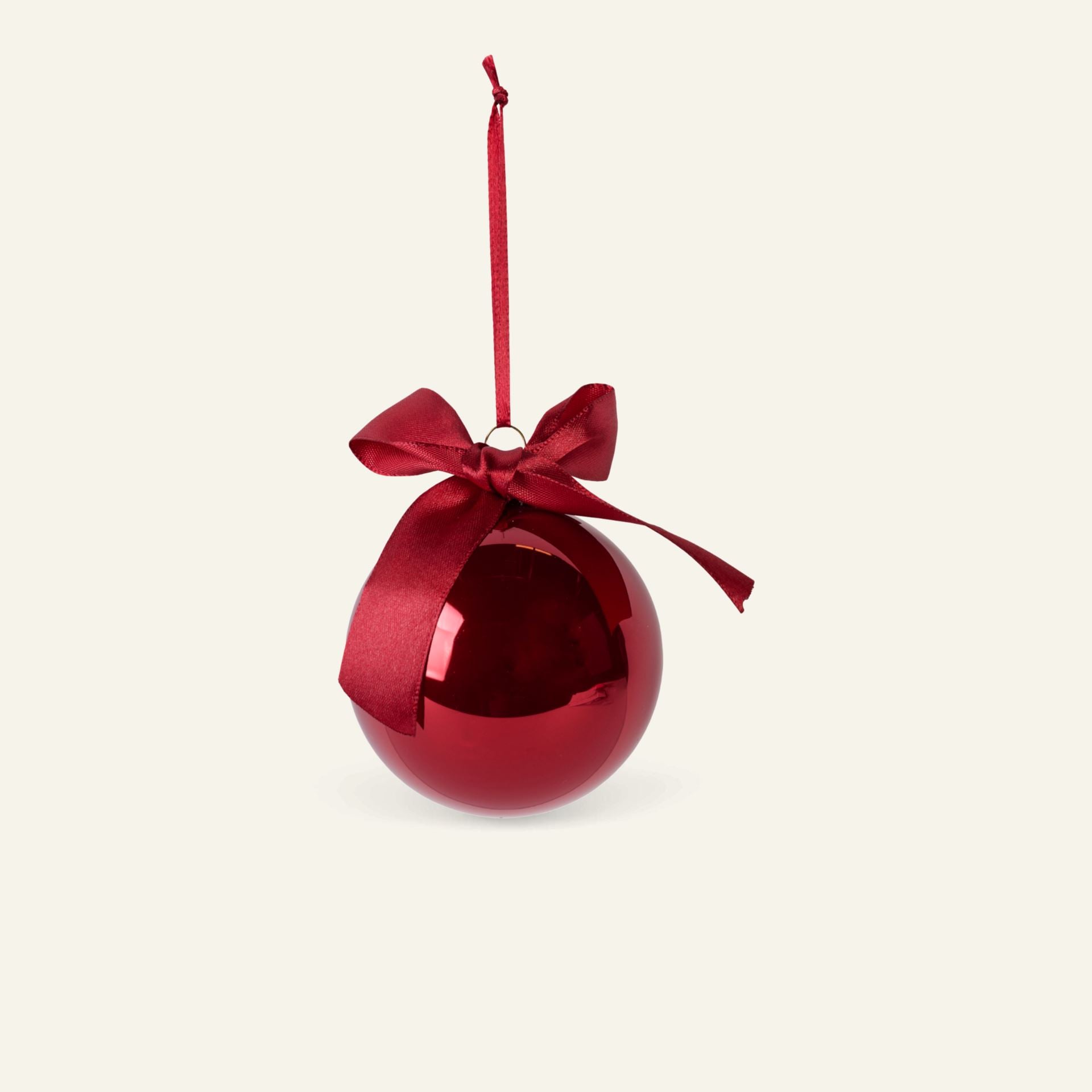 Weihnachtskugel Weihnachtsrot - ø8 Weihnachtsrot - 1