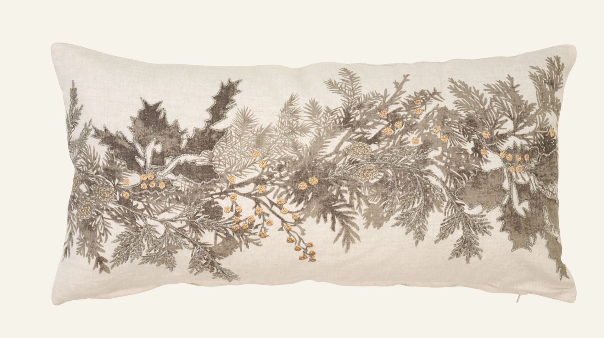 Kissen Natur - 30x60 cm Natur - 1