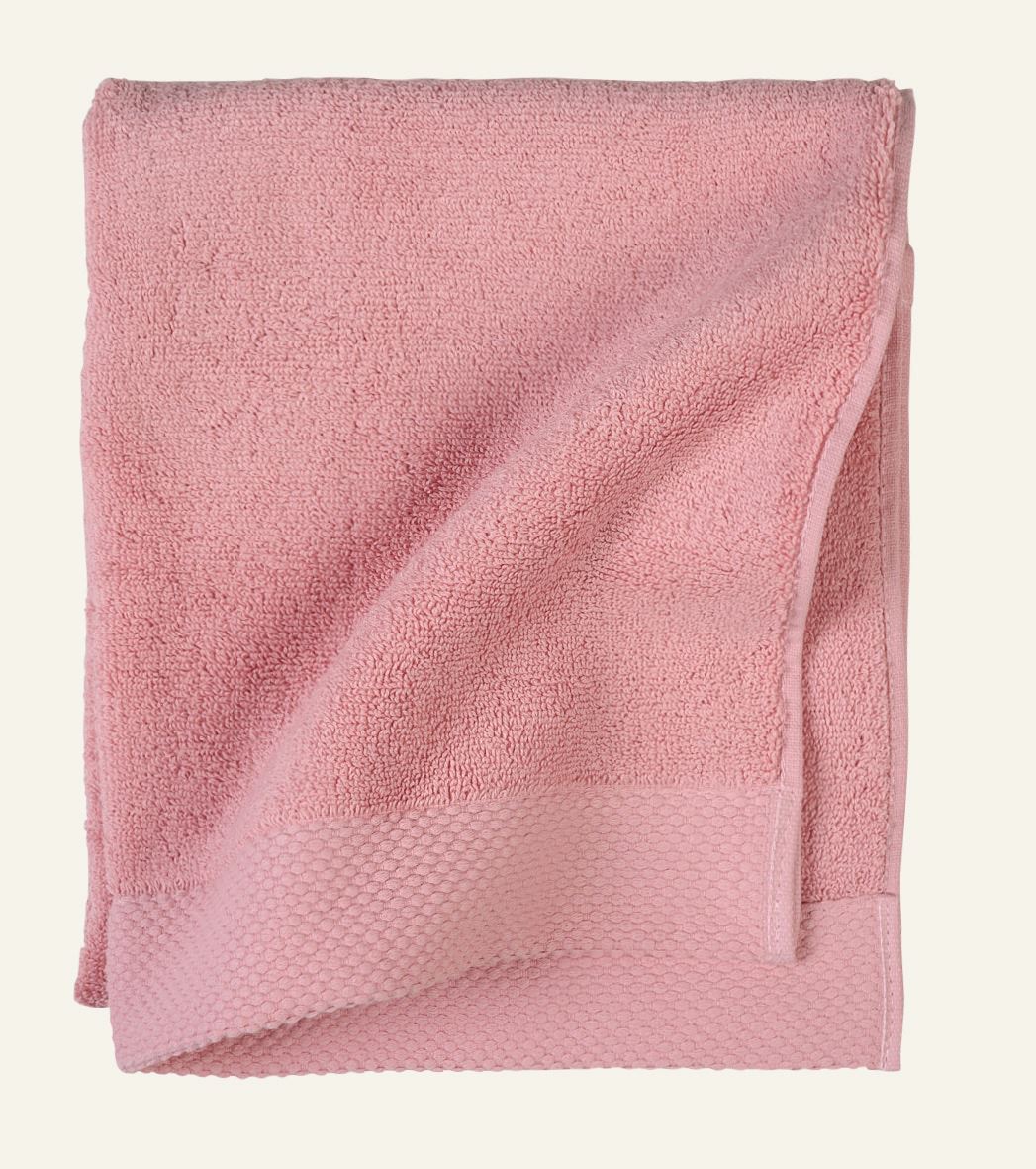 Handtuch Rosa - 50x90 cm Rosa - 1