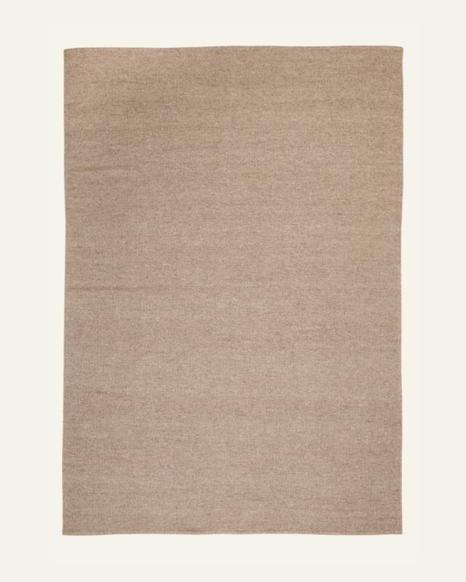 Wollteppich Hellbraun - 240x300 cm Hellbraun - 1
