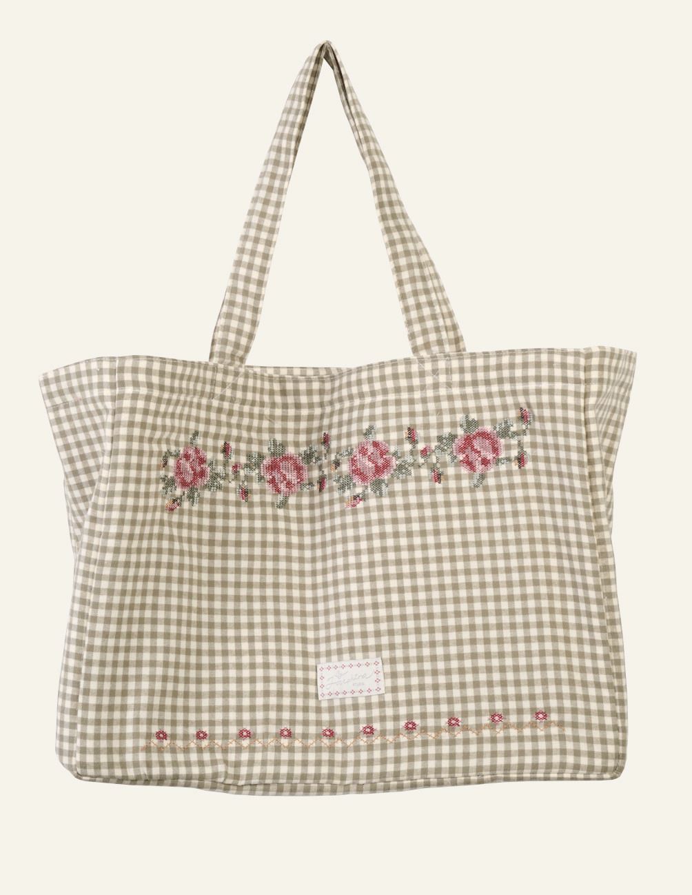 Tote Bag Olivengrün - 33x43 cm Olivengrün - 1