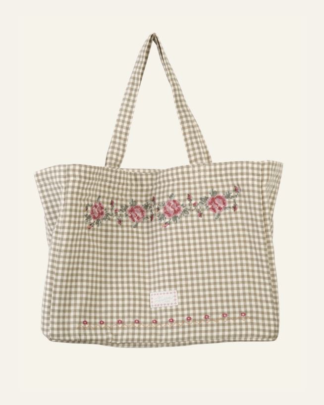 Tote Bag Olivengrün - 33x43 cm Olivengrün - 1