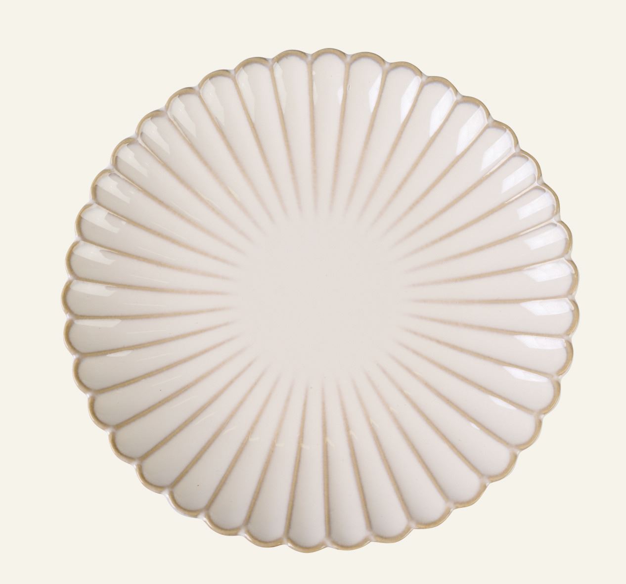 Frühstücksteller Weiß - ø20,5 cm Weiß - 1