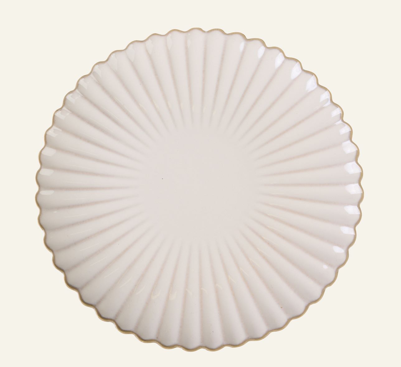 Essteller Weiß - ø27,5 cm Weiß - 1