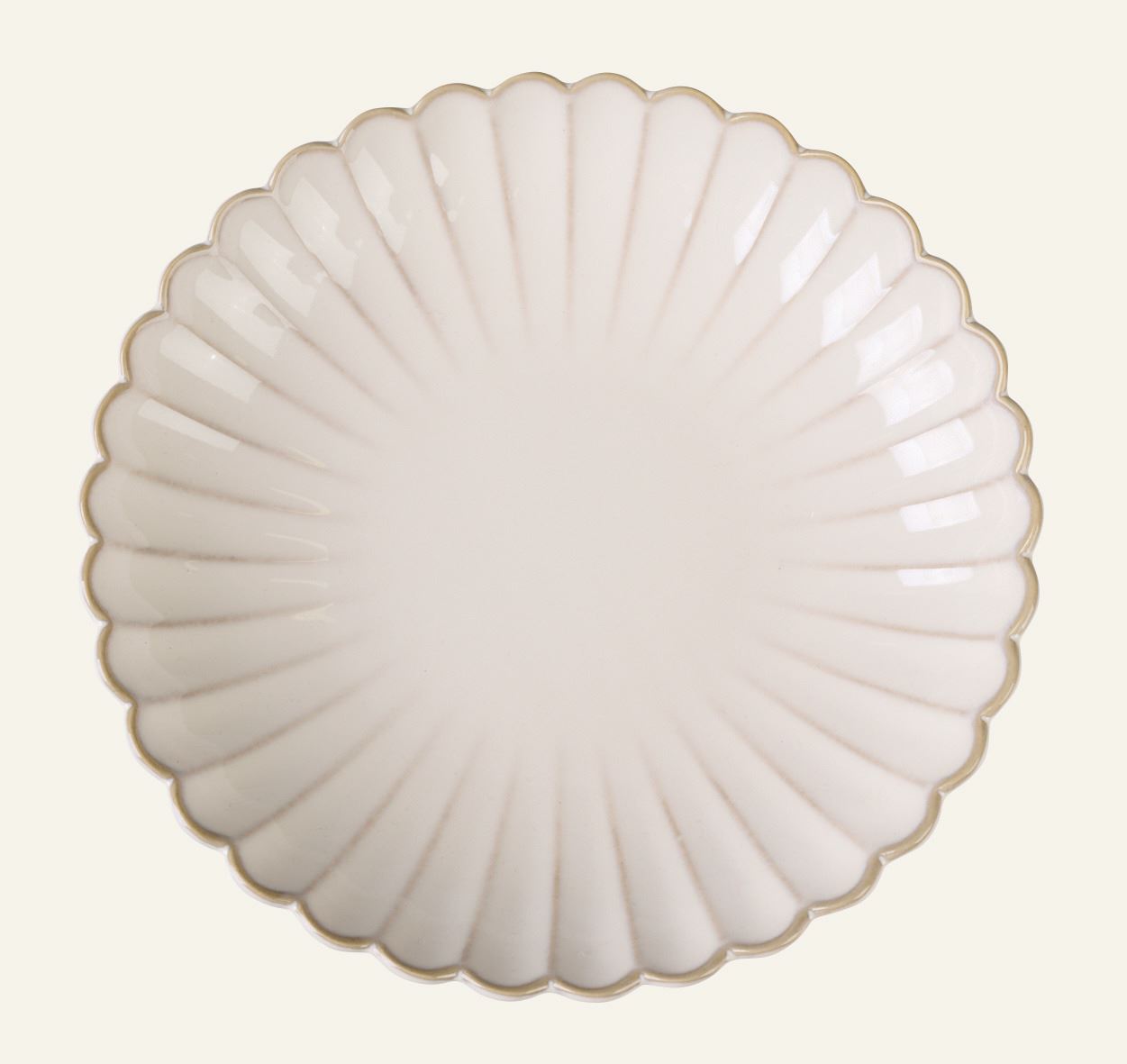 Tiefer Teller Weiß - ø22 cm Weiß - 1