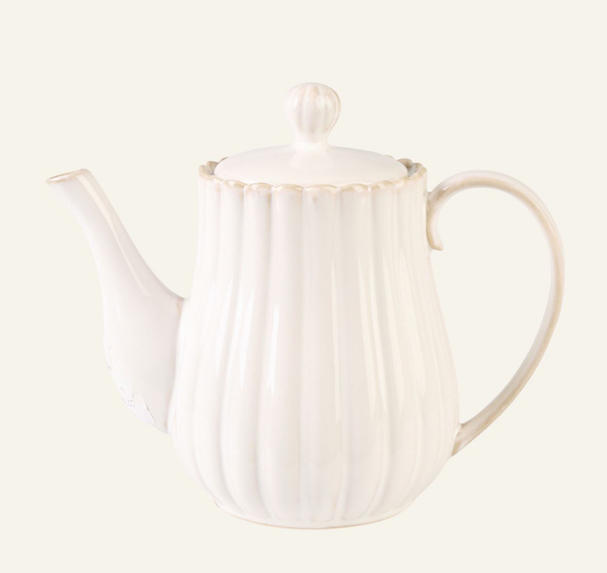 Teekanne Weiß - 1150ml Weiß - 1