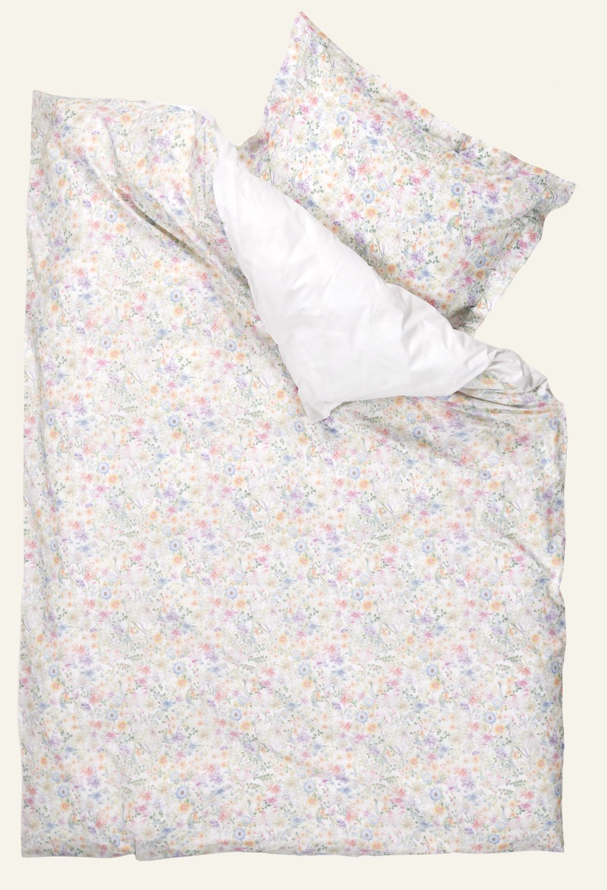 Perkal-Bettwäsche Multi - 135x200+80x80 cm Multi - 1