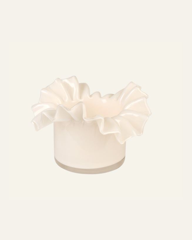 Teelichthalter Offwhite - 16,5x16,5x9 cm Offwhite - 1