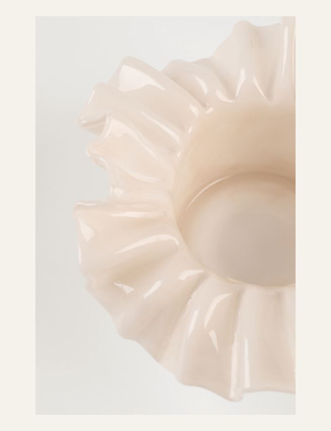 Teelichthalter Hellbeige - 2