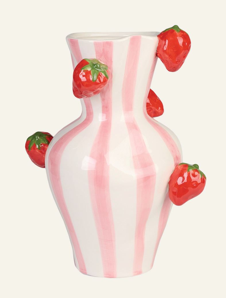 Vase Multi/Pink - 27x20,5x15 cm Multi/Pink - 1