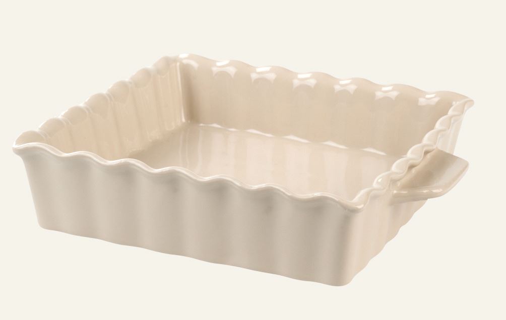 Ofenfeste Form Beige - 27,5x23,5x6 cm Beige - 1