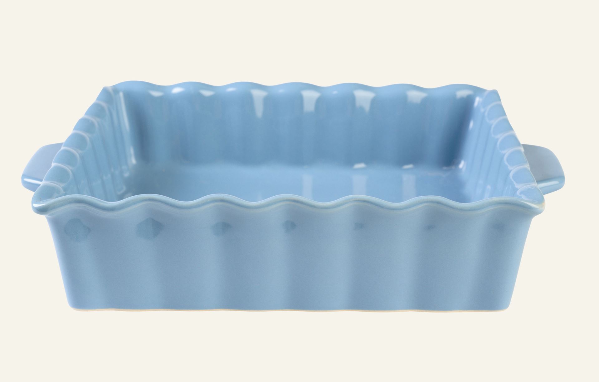 Ofenfeste Form Blau - 27,5x23,5x6 cm Blau - 1