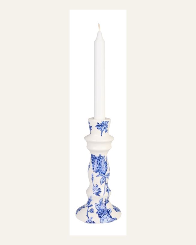 Kerzenständer Multi/Blue - 19,2x9,4x9,4 cm Multi/Blue - 1