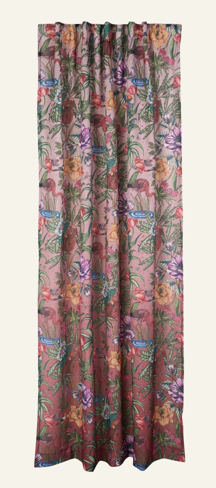 Vorhang Rosa - 140x240cm 7cm Rosa - 1