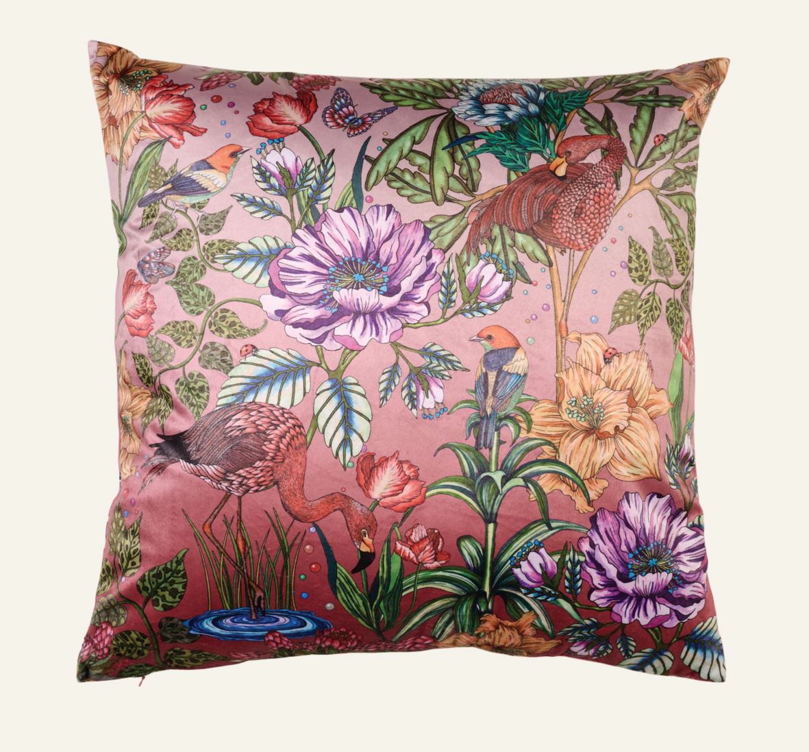 Kissen Rosa - 50x50 cm Rosa - 1