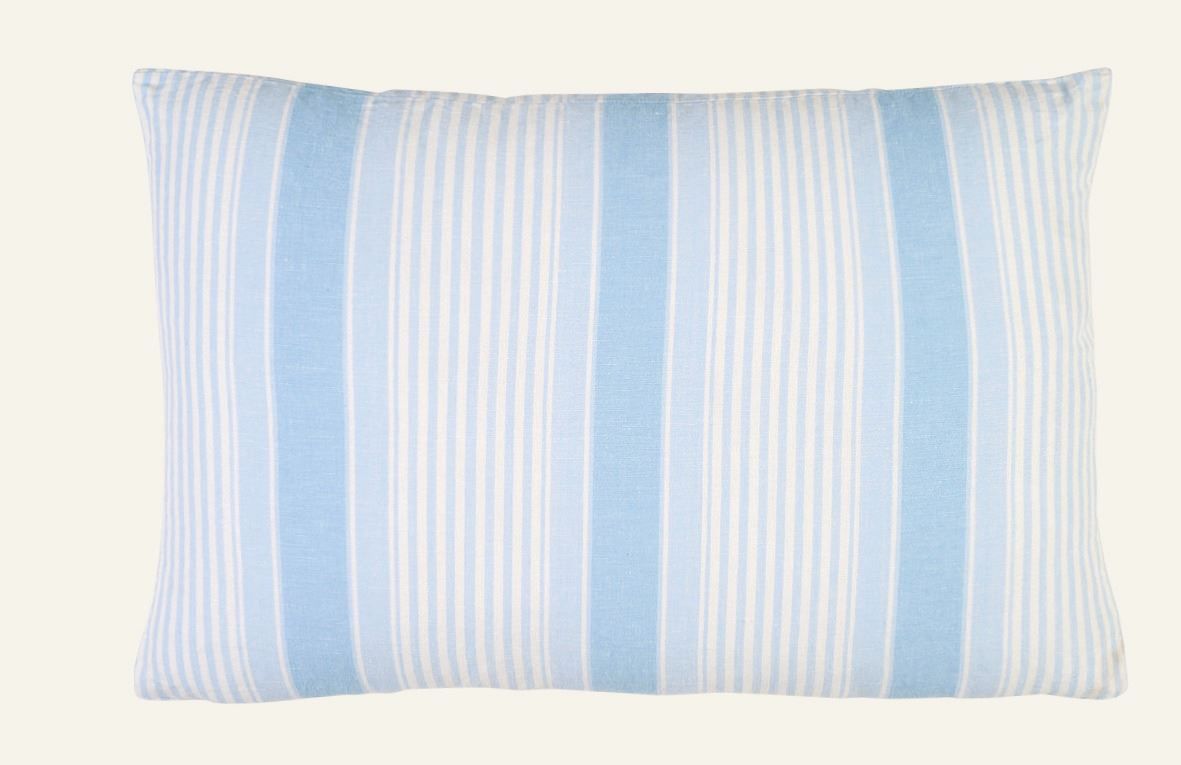 Kissen Hellblau - 40x60 cm Hellblau - 1
