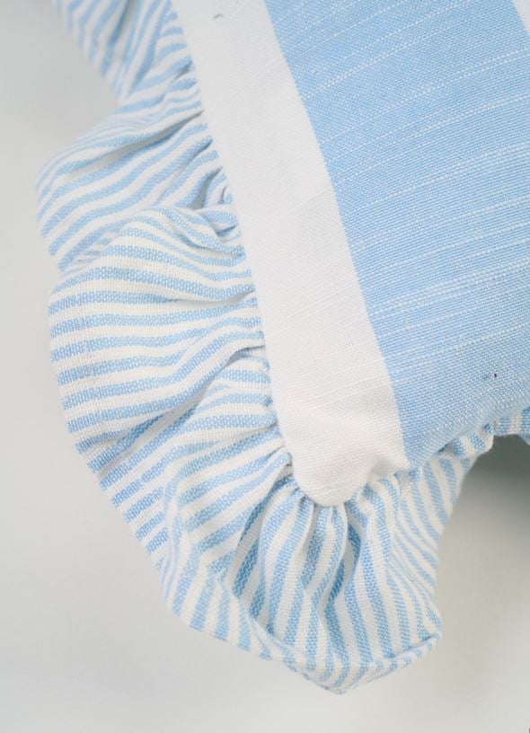 Kissen Hellblau - 3