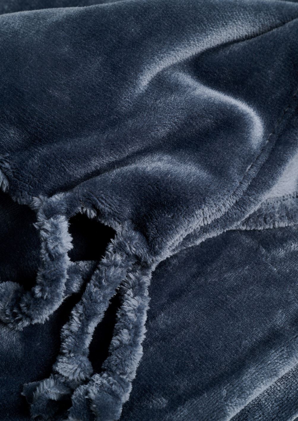 Fleecedecke Dunkelblau - 2
