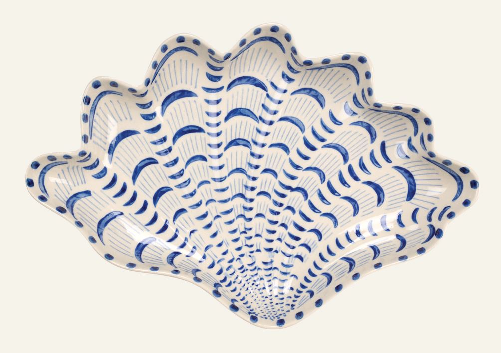 Servierteller Multi/Blue - 30x20,5x4 cm Multi/Blue - 1