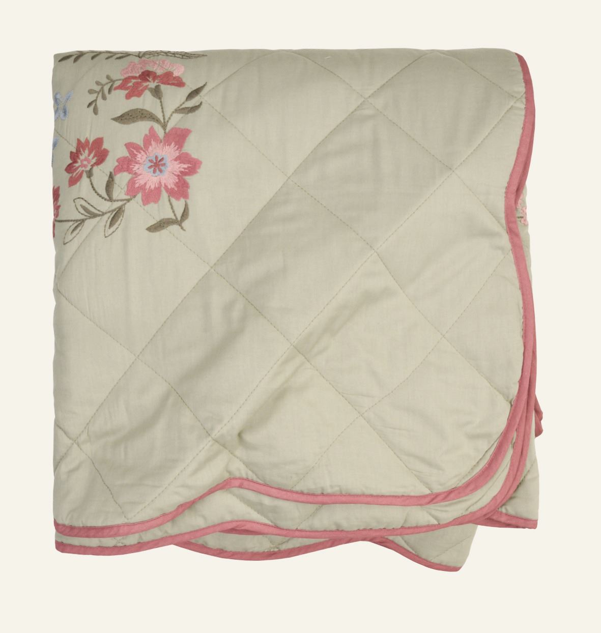 Tagesdecke Multi/Grün - 180x180 cm Multi/Grün - 1