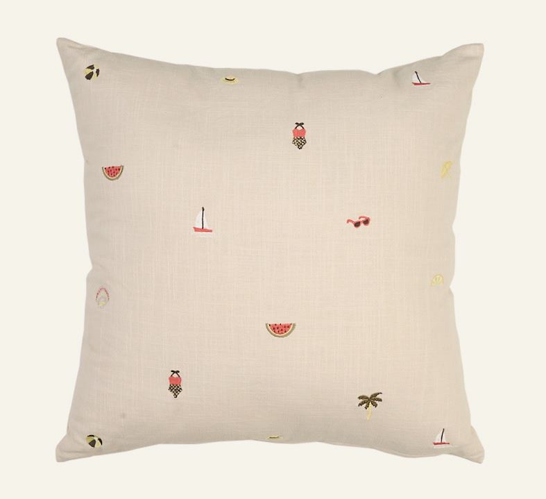 Kissenbezug Multi/Beige - 50x50 cm Multi/Beige - 1