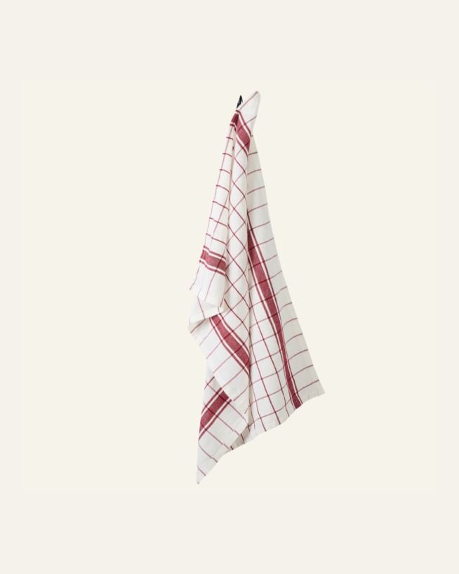 Geschirrtuch Rot - 47x70 cm Rot - 1