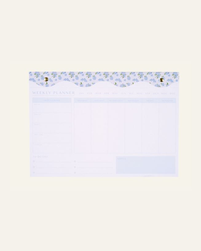 Wochenplaner Multi/Blue - 21x30 cm Multi/Blue - 1