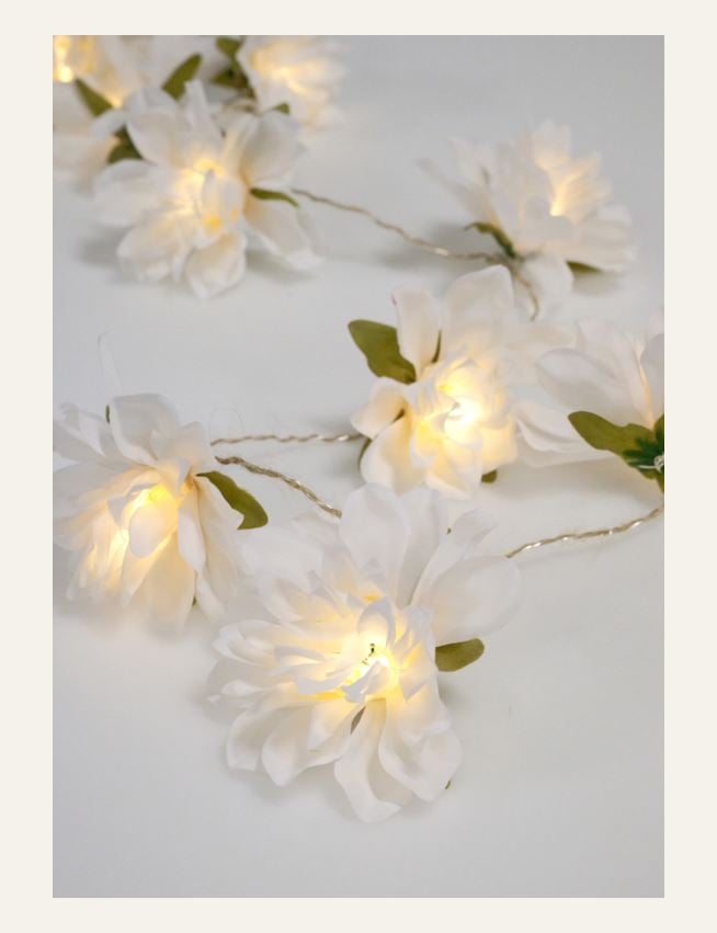 LED-Lichterkette Multi/Weiß - 2