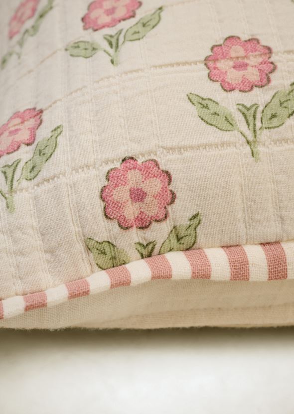 Zierkissenbezug Multi/Pink - 4
