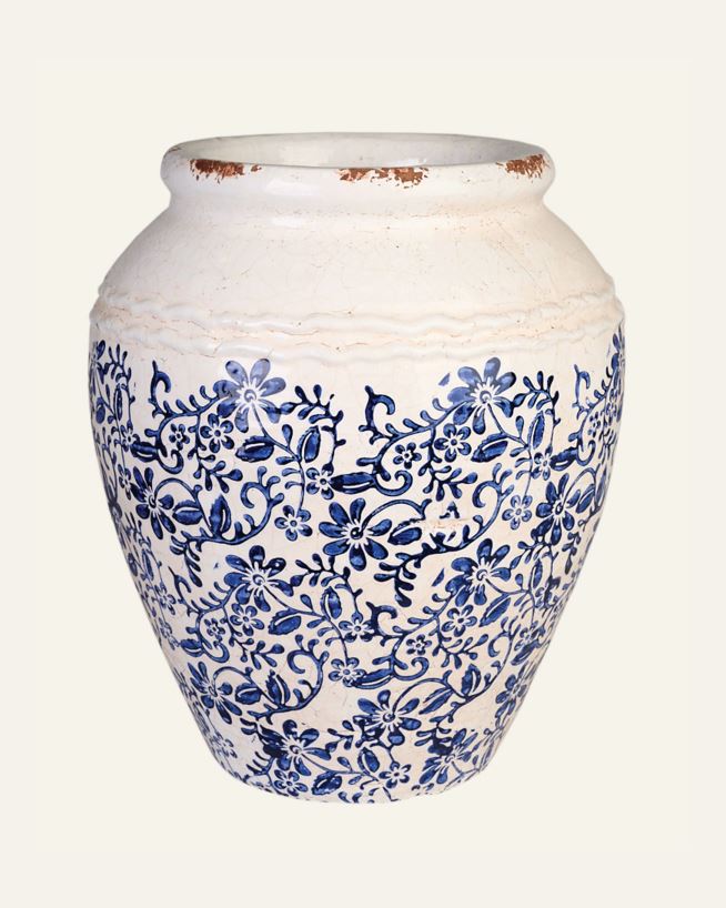 Vase Blau - 25x25x29,5 cm Blau - 1