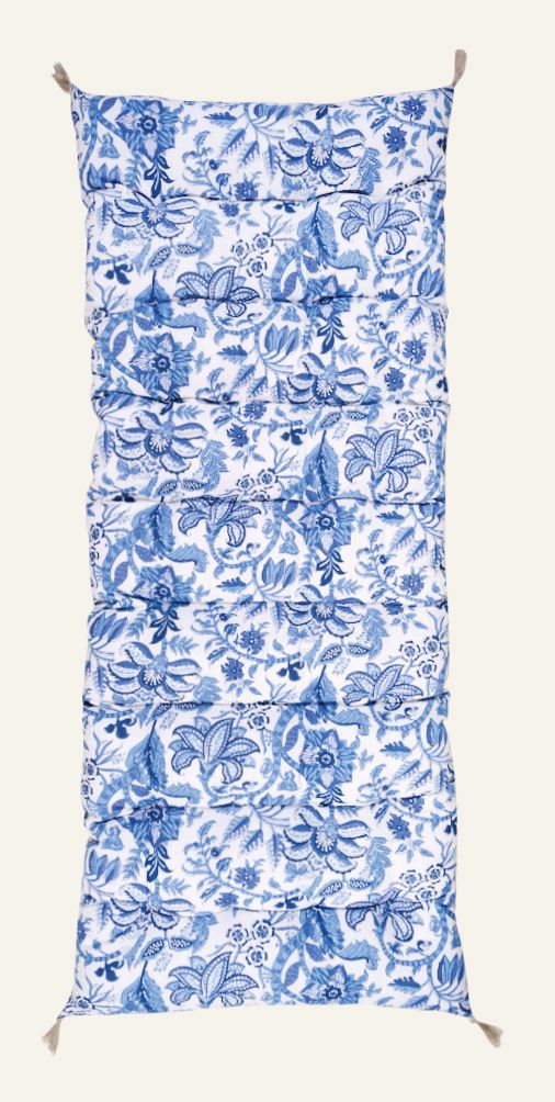 Sitzkissen Blau - 60x140 cm Blau - 1