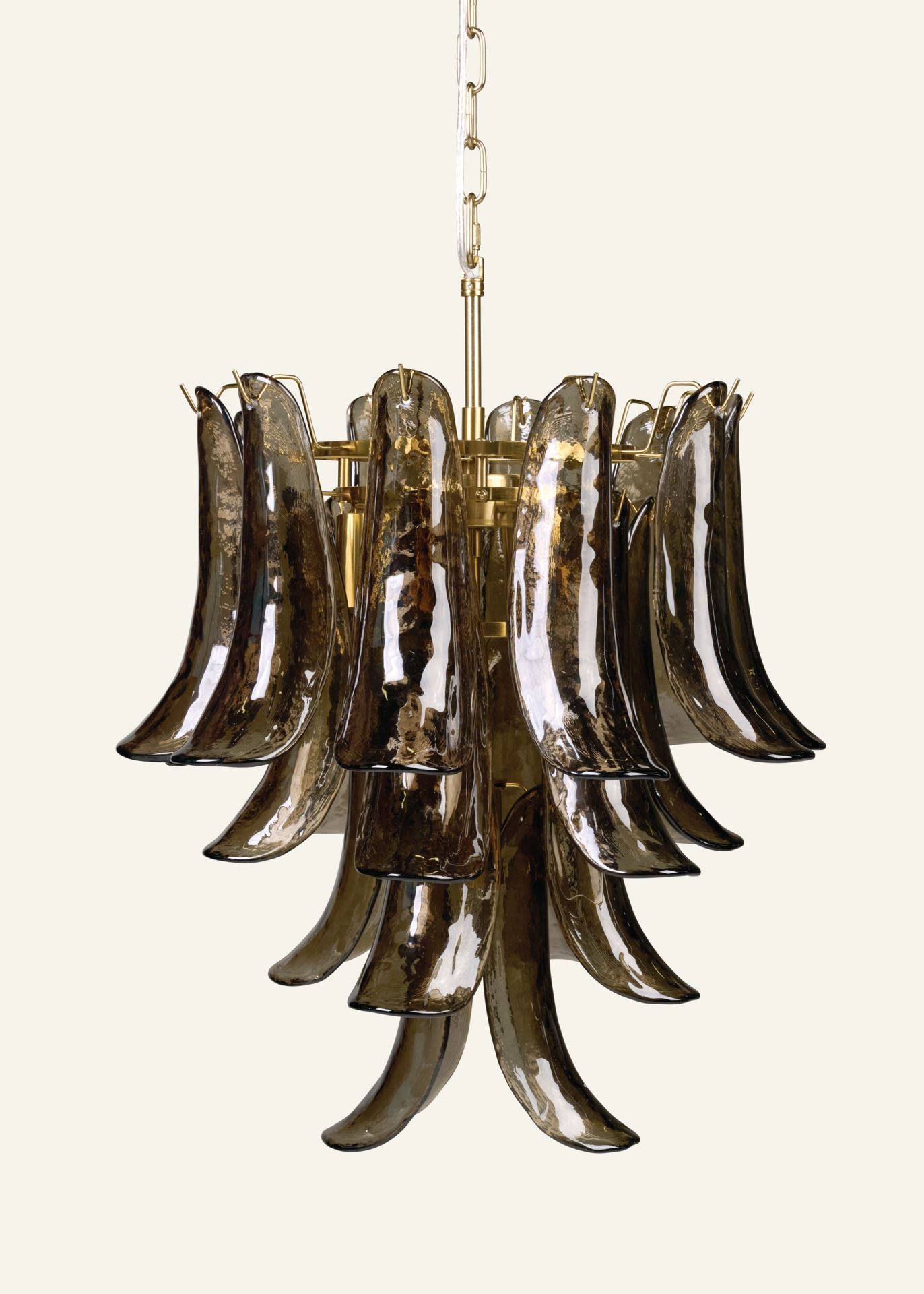 Deckenleuchte Braun - ø45x55 cm Braun - 1