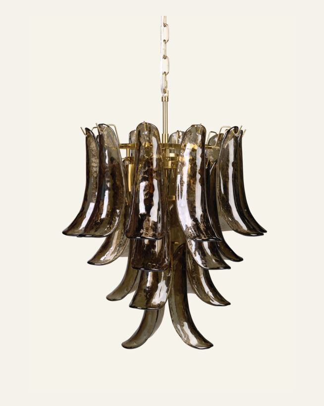 Deckenleuchte Braun - ø45x55 cm Braun - 1