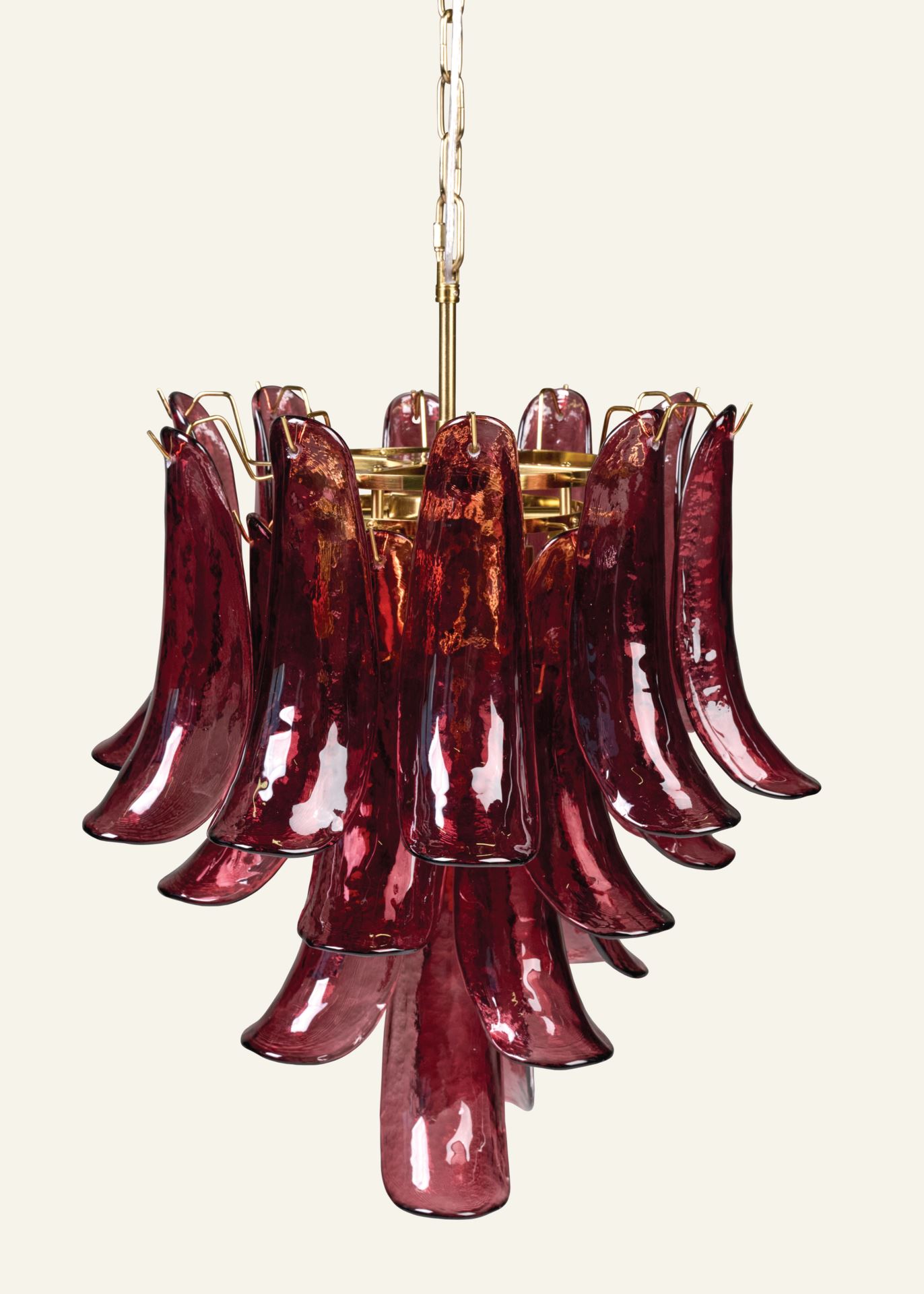 Deckenleuchte Burgund - ø45x55 cm Burgund - 1